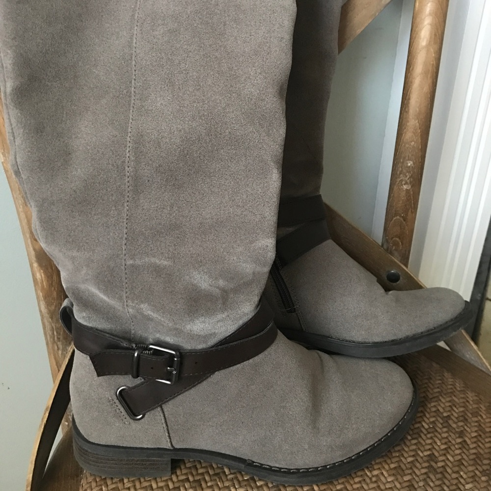 Suede Riding boots 9.5 with superb comfort🌻